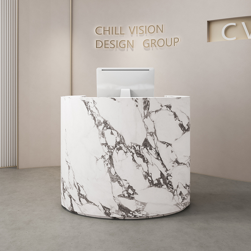 Office Furniture For Small Spaces - Customized Small Space Saving Reception Desks