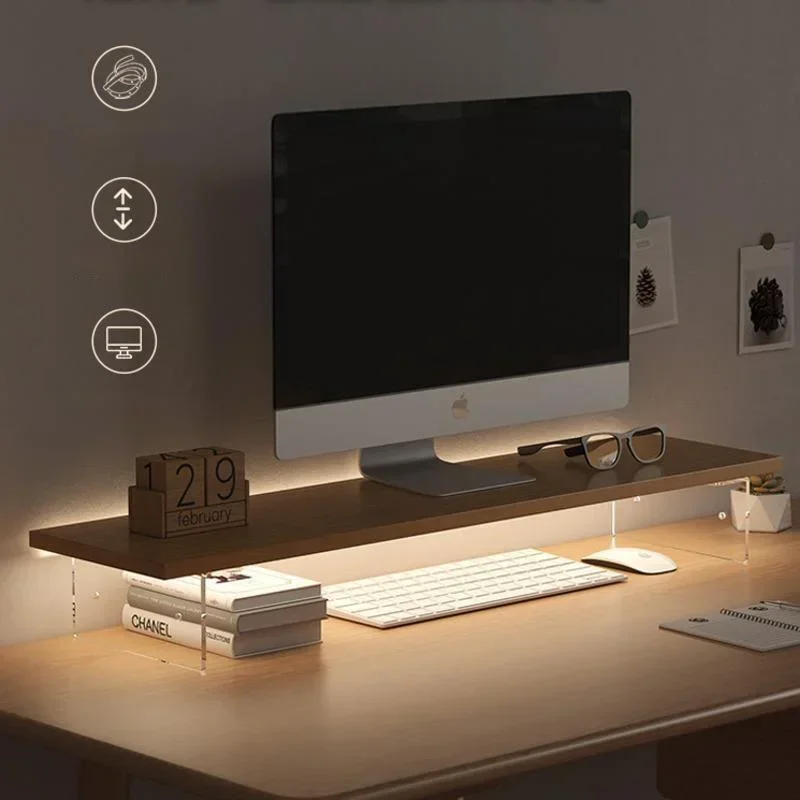 Office Furniture For Small Spaces - Computer Monitor Low Table Office Desktop