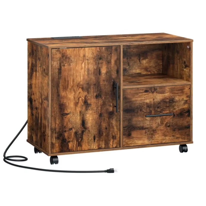 File Cabinet Lateral - #c Wooden Office File Cabinet, Wood