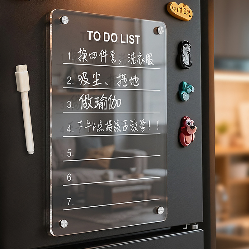 Acrylic Refrigerator Magnet Ca - đánh giá và giá Magnetic Whiteboard Calendar