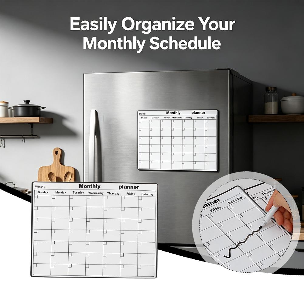 Magnetic Refrigerator Dry Eras - đánh giá và giá Magnetic Whiteboard Calendar