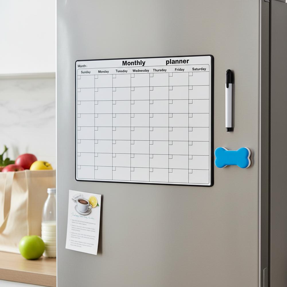 Magnetic Refrigerator Dry Eras - đánh giá và giá Magnetic Whiteboard Calendar