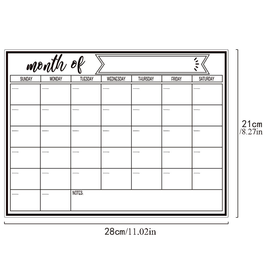 Fridge Magnetic Whiteboard Sti - đánh giá và giá Magnetic Whiteboard Calendar