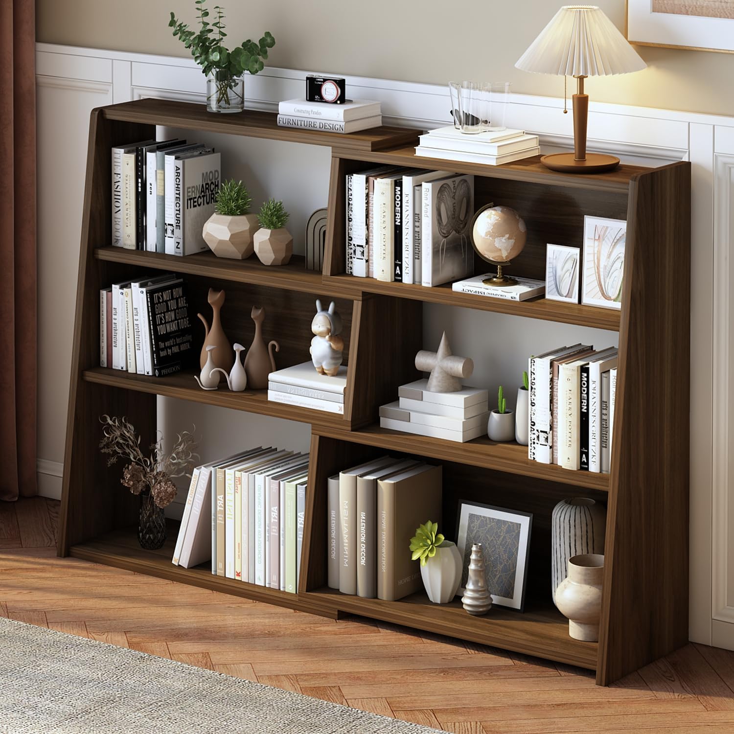3 Tier Wooden Extendable Shelf - đánh giá và giá Office Furniture For Small Spaces