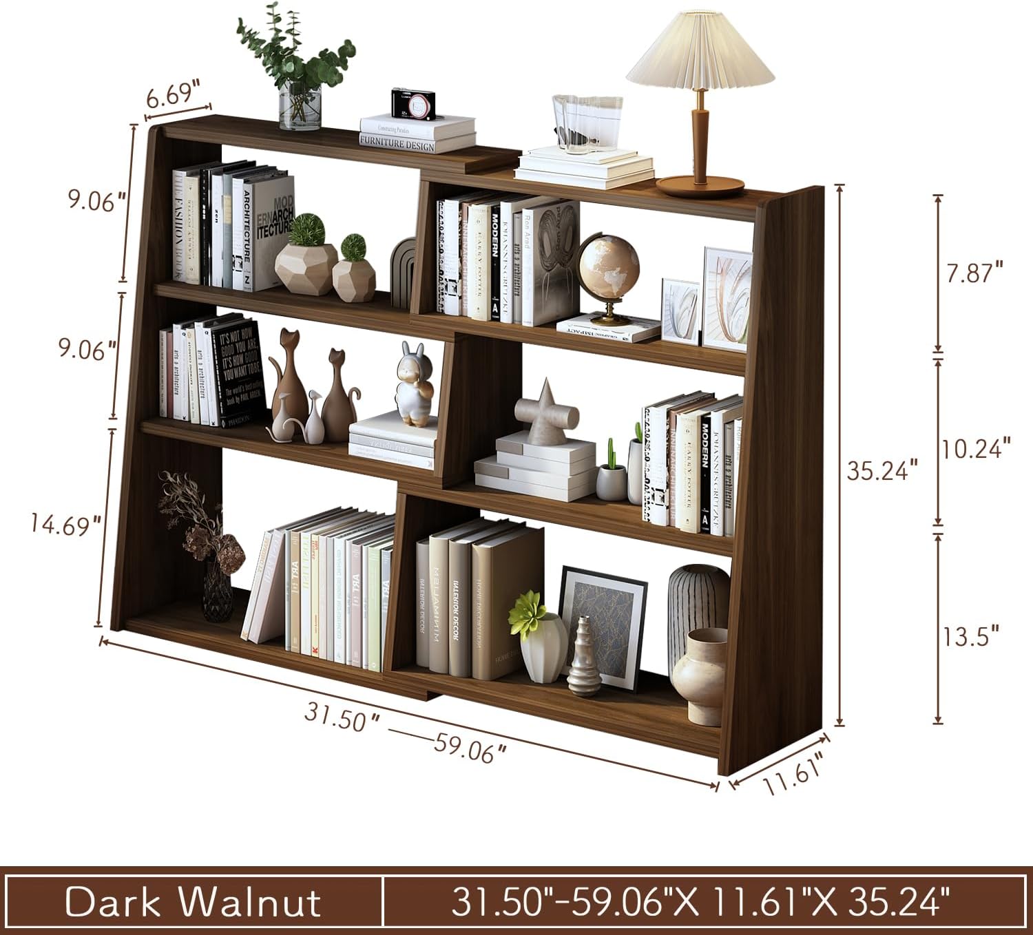 3 Tier Wooden Extendable Shelf - đánh giá và giá Office Furniture For Small Spaces