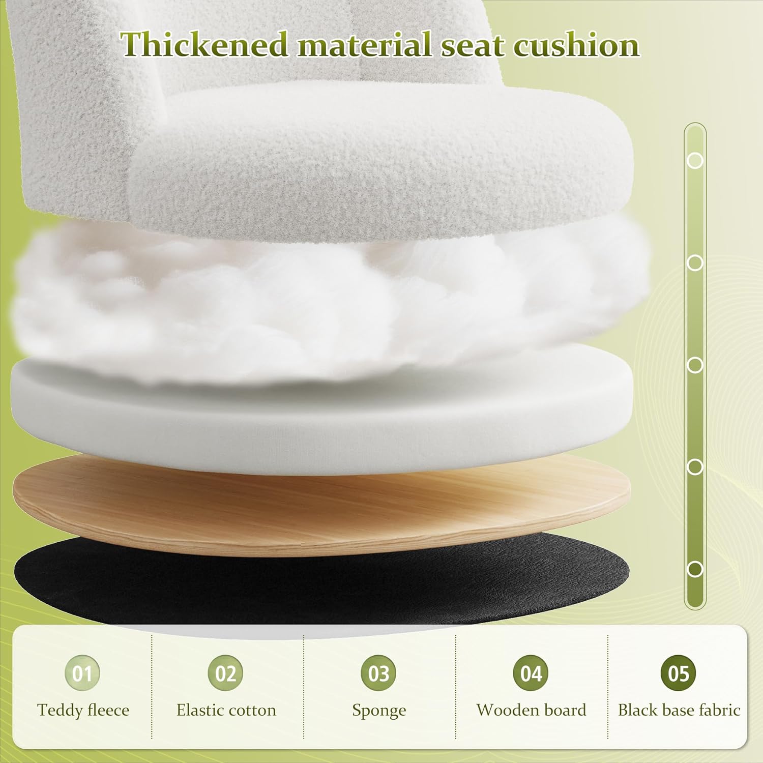 Height Adjustable Vanity Chair - đánh giá và giá Office Furniture For Small Spaces