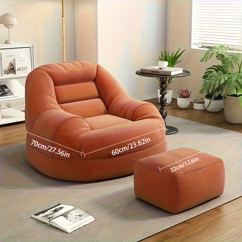 Lazy tatami sofa and footstool - đánh giá và giá Office Furniture For Small Spaces