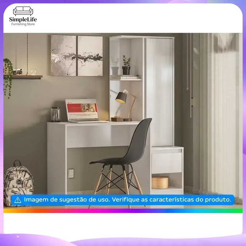 1 Drawer 1 Shelf Desk with Cab - đánh giá và giá Office Furniture For Small Spaces