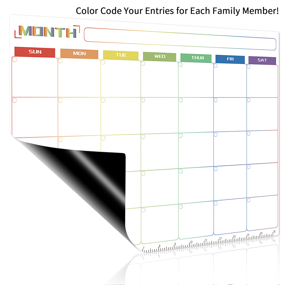 Magnetic Dry Erase Board Reusa - đánh giá và giá Magnetic Whiteboard Calendar