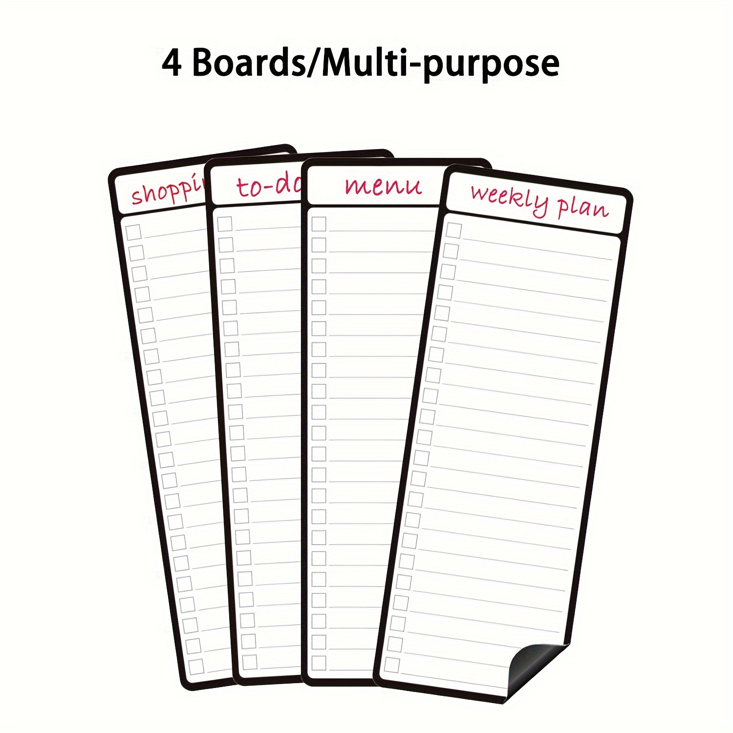 4pcs Magnetic Dry Erase List B - đánh giá và giá Magnetic Whiteboard Calendar