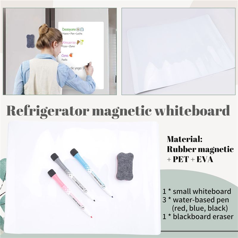 1 Apr.Magnetic Dry Erase White - đánh giá và giá Magnetic Whiteboard Calendar