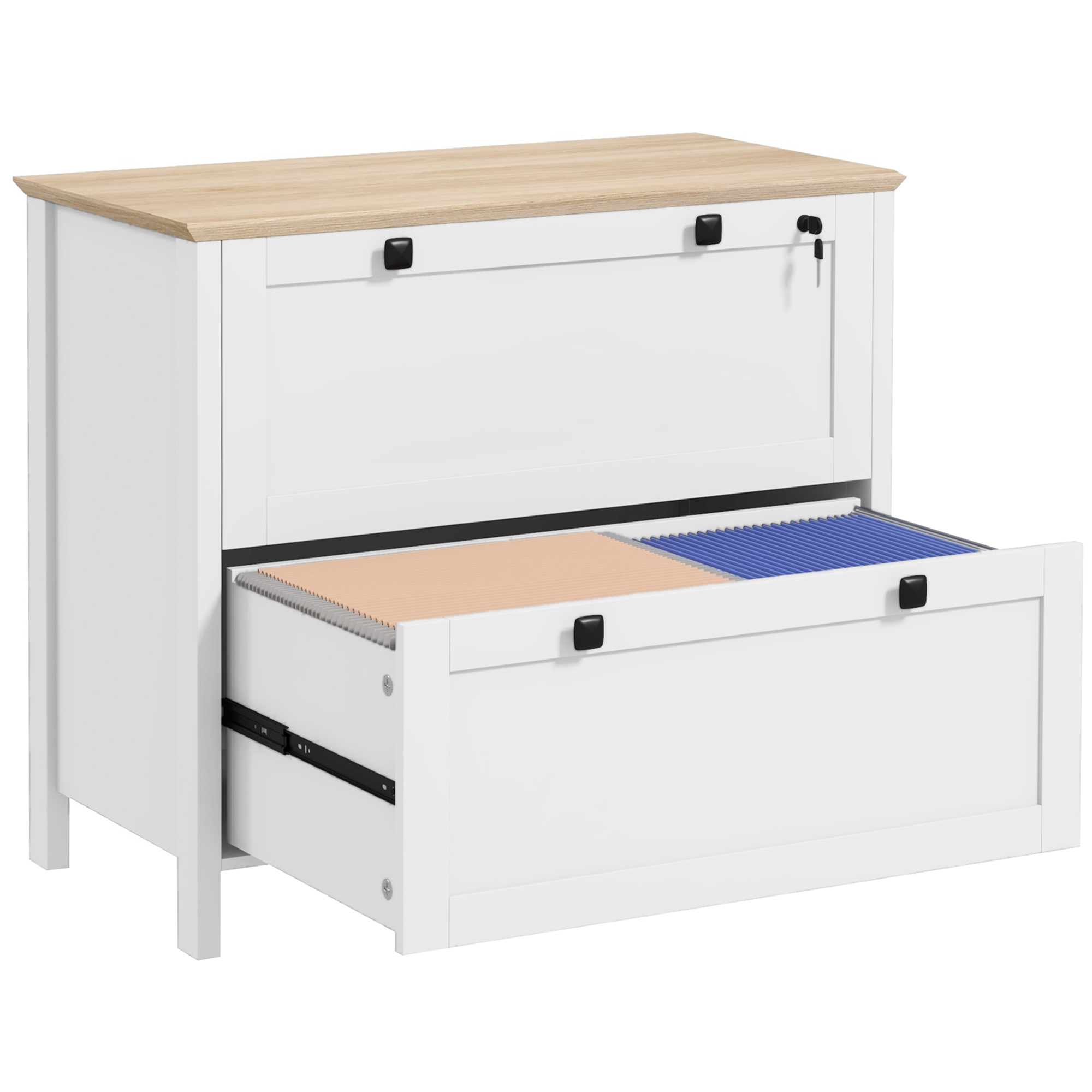 2 Drawer File Cabinet with Loc - đánh giá và giá File Cabinet Lateral