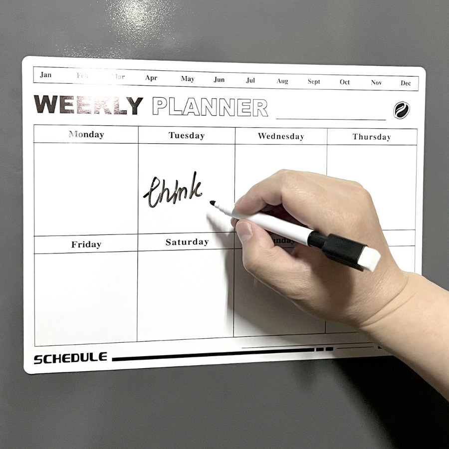 Erasable Week Plan Schedule Ca - đánh giá và giá Magnetic Whiteboard Calendar