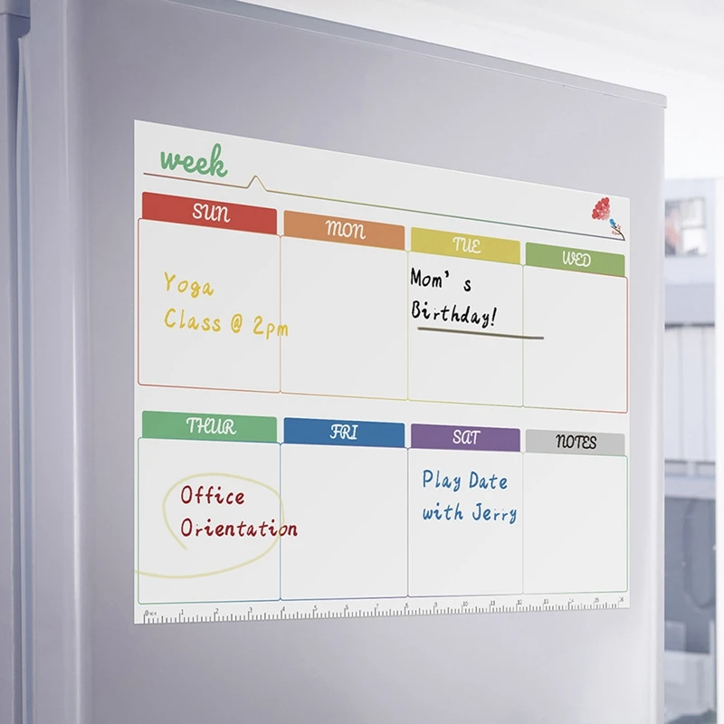 Hàng Ngày Tuần Tháng Kế Hoạch  - đánh giá và giá Magnetic Whiteboard Calendar