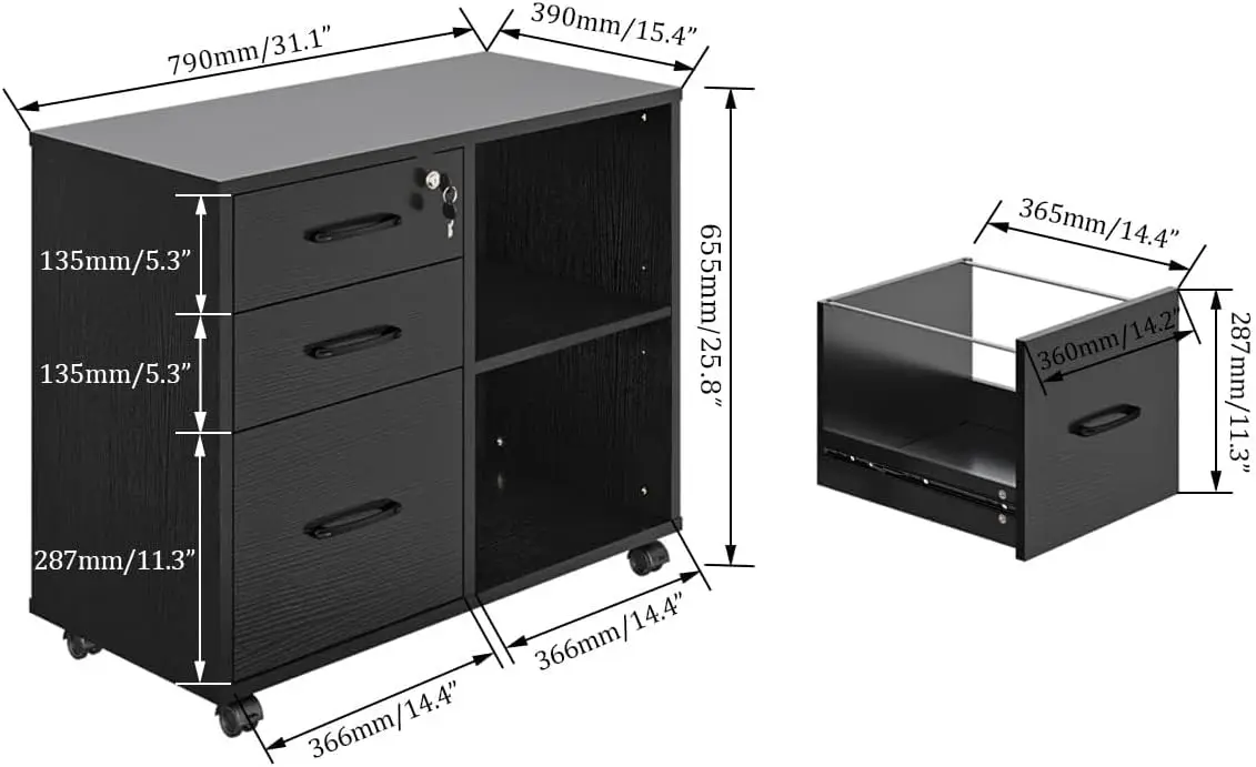 3 Drawer Office File Cabinets, - đánh giá và giá File Cabinet Lateral