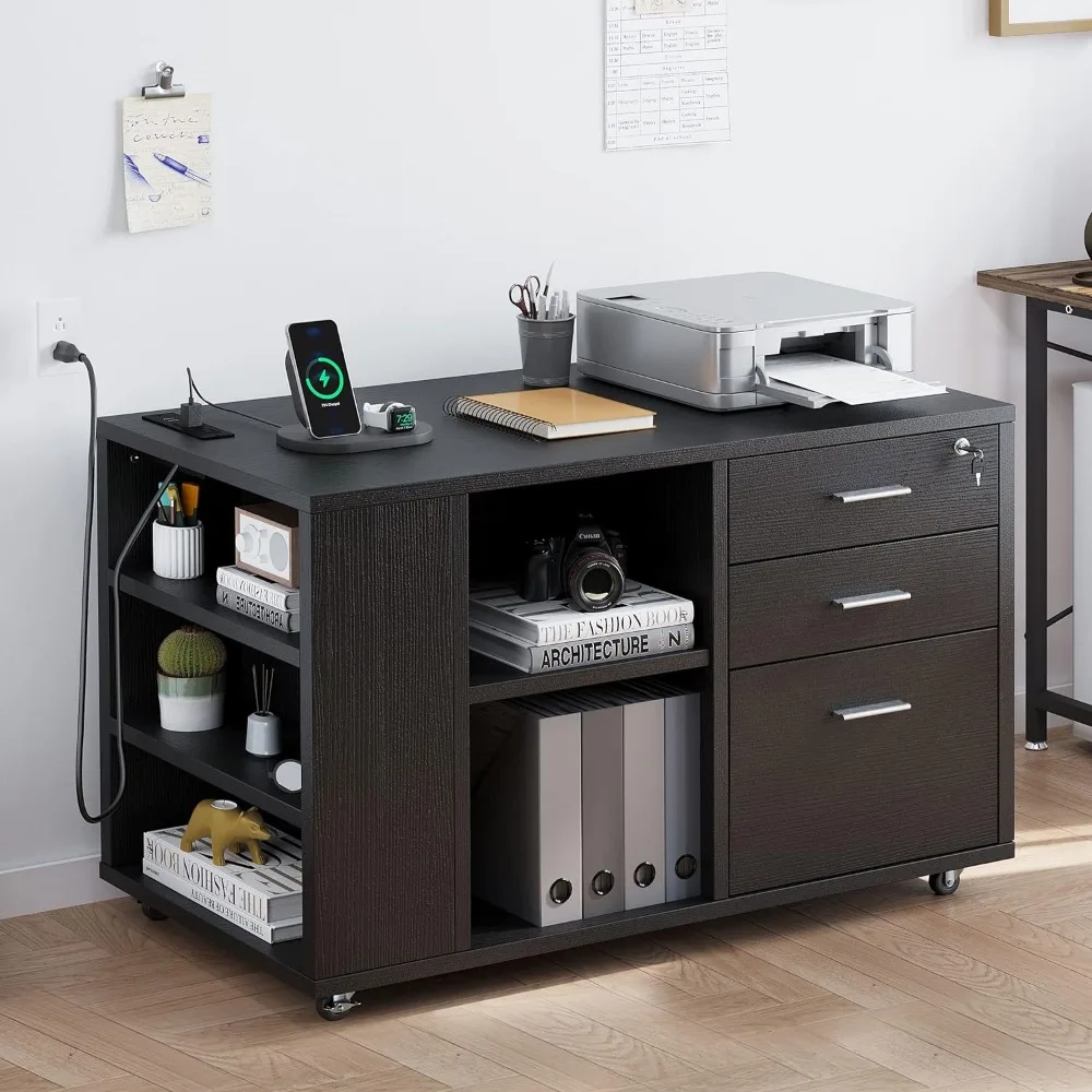 File Cabinet with Charging Sta - đánh giá và giá File Cabinet Lateral