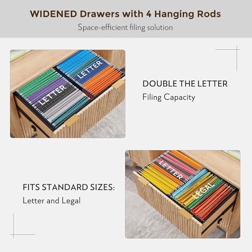 2 Drawer File Cabinet, 31.8